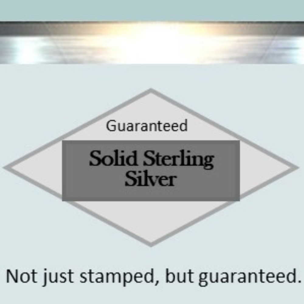 Sterling & 14 kt Botanical Labradorite Pendent - Picture 3 of 5